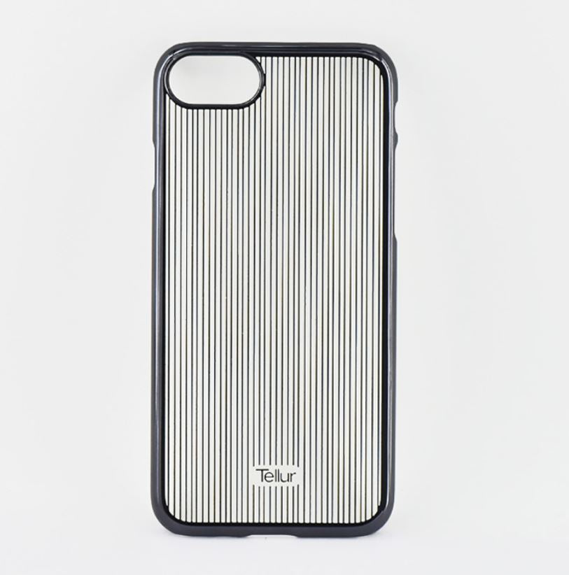 Hard cover for iPhone 7 with vertical stripes, Tellur