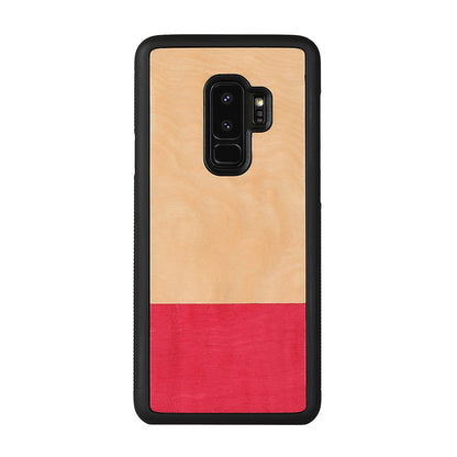 Viedtālruņa vāciņš no dabīgā koka Samsung Galaxy S9+ MAN&WOOD