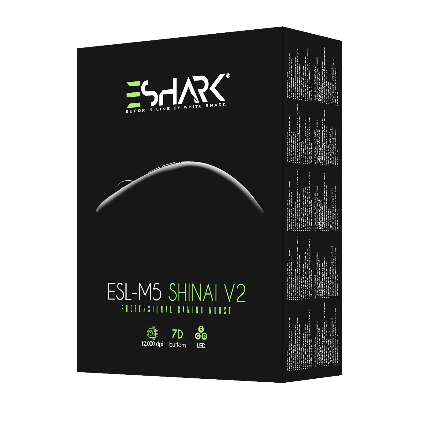 Игровая 7D-мышь с RGB-подсветкой — eShark ESL-M5 Shinai-V2