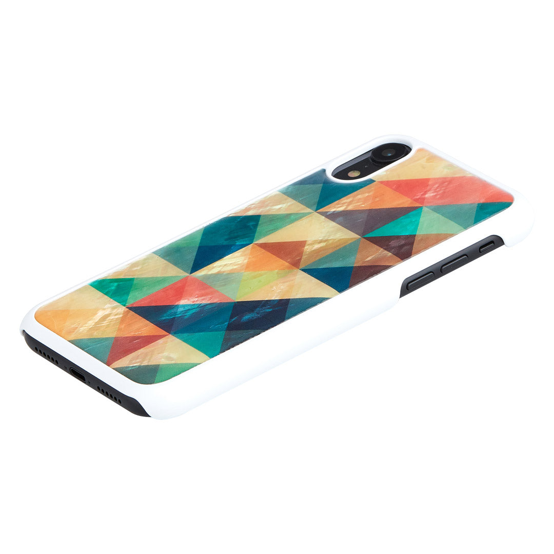 Smartphone cover mosaic white iPhone XR iKins