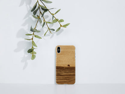 Чехол на iPhone XS Max из натурального дерева MAN&amp;WOOD