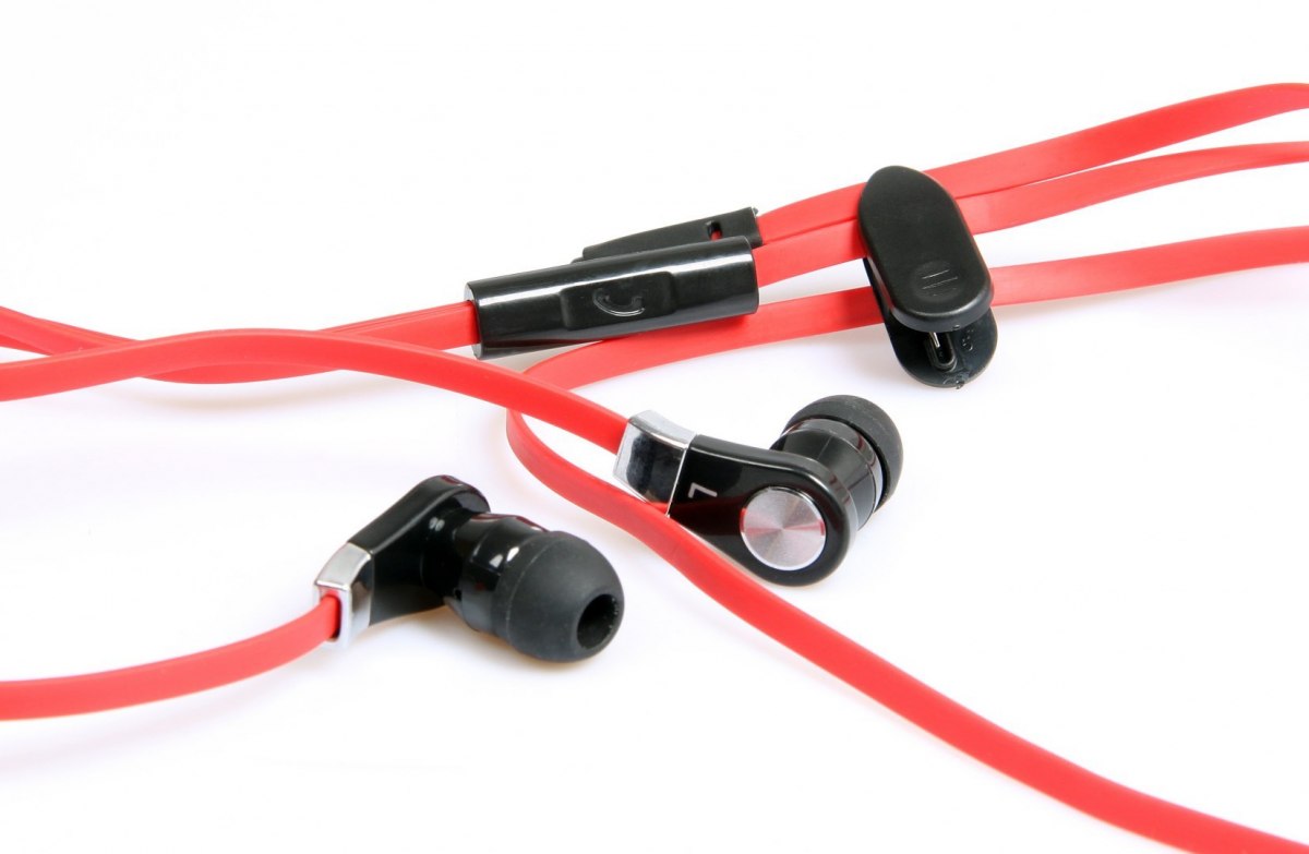 Headphones 3.5mm Red - Media-Tech MT3556R MagicSound DS-2