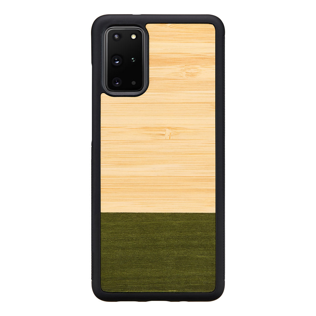 Samsung Galaxy S20+ vāciņš no bambusa un polikarbonāta - MAN&WOOD