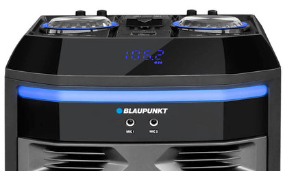 Bluetooth speaker, USB/SD, FM radio, equalizer, karaoke - Blaupunkt PS11DB