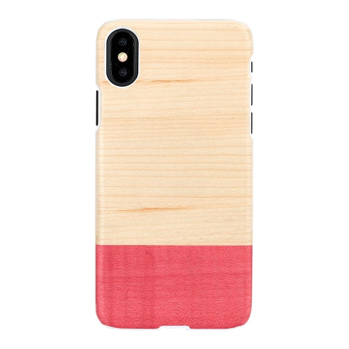 Viedtālruņa maciņš no dabīga koka iPhone X/XS, MAN&WOOD