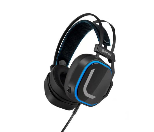 Gaming headset with LED light and microphone Denver GHS-131