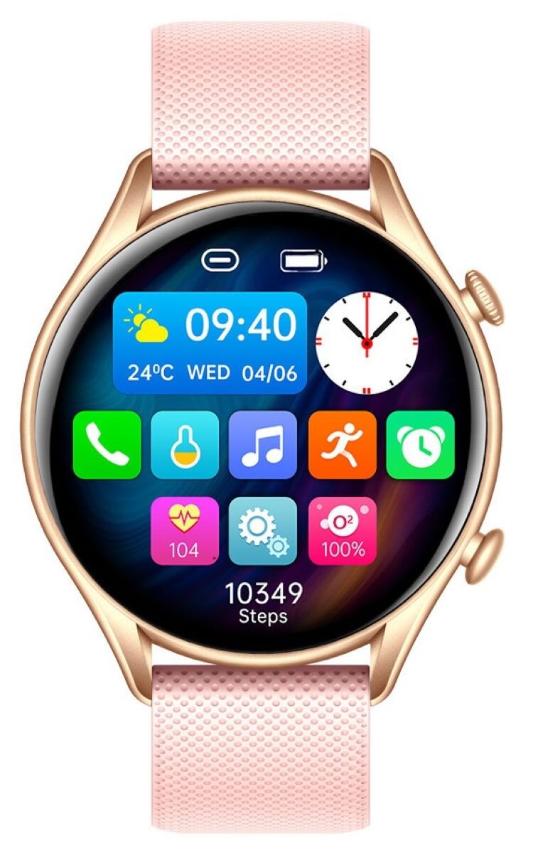 MyPhone Watch EL gold pink