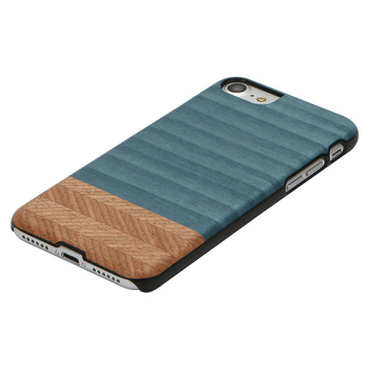 iPhone 7/8/SE cover, wooden and polycarbonate, MAN&amp;WOOD