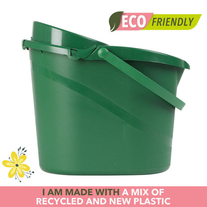 Washing bucket 10L with ergonomic design, Beldray