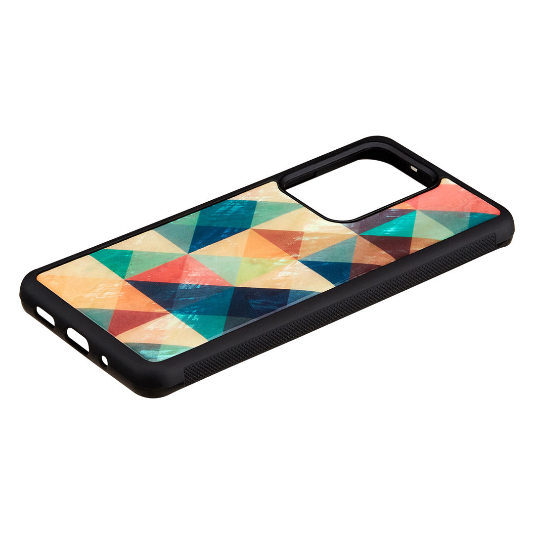 Samsung Galaxy S20 Ultra Black Mosaic iKins Case