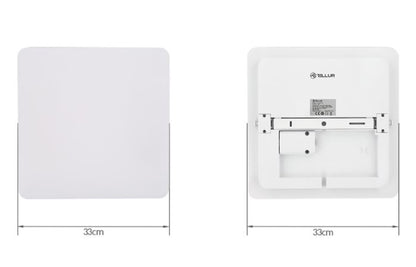 Kvadrātveida WiFi LED Griestu Gaisma 24W, Tellur