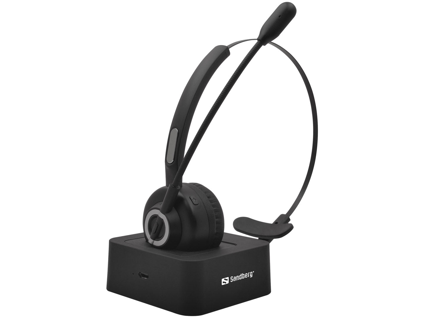 Bluetooth Austiņas ar Galvas Saiti Sandberg Office Headset Pro