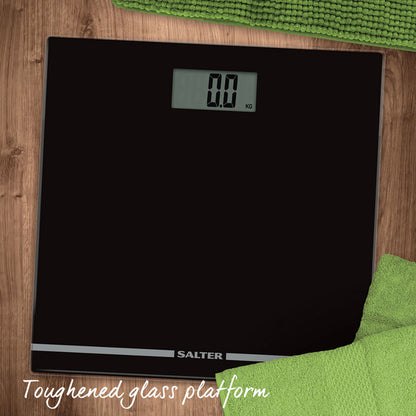 Digital bathroom scale with large LCD screen, Salter 9205 BK3RCEU16