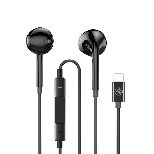 In-Ear Headphones with Type-C Connection, Ergonomic Design - Tellur Basic