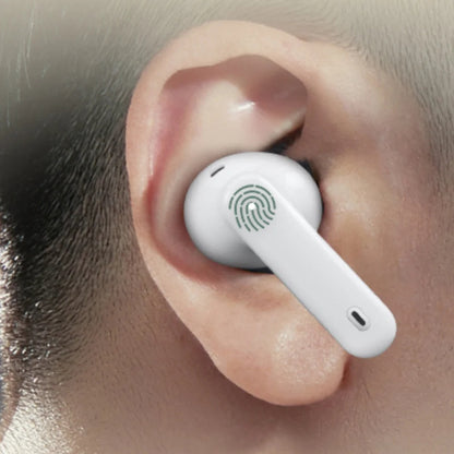 Wireless Bluetooth Headphones White - Manta MTWS008W Rytmo