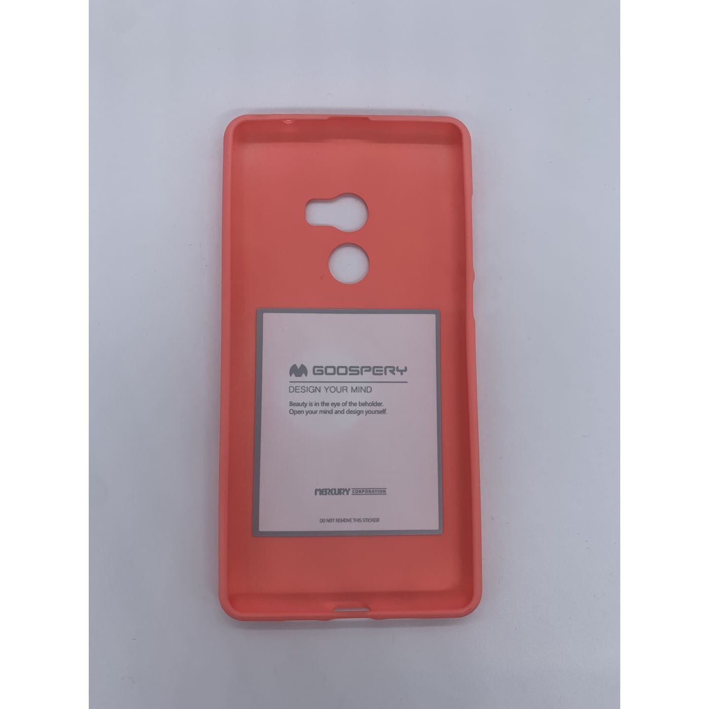 Soft silicone case for Xiaomi Mi Mix 2 pink - Mercury