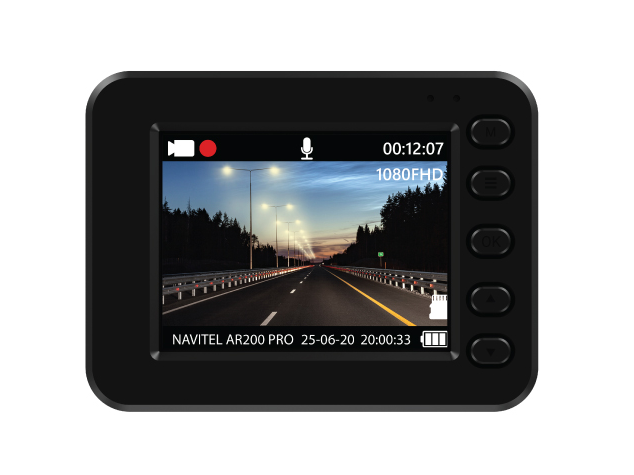 Car video recorder Navitel AR200 PRO with night vision