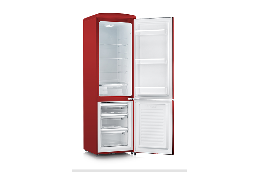 Retro Refrigerator with Freezer, Large Capacity - Severin RKG 8917