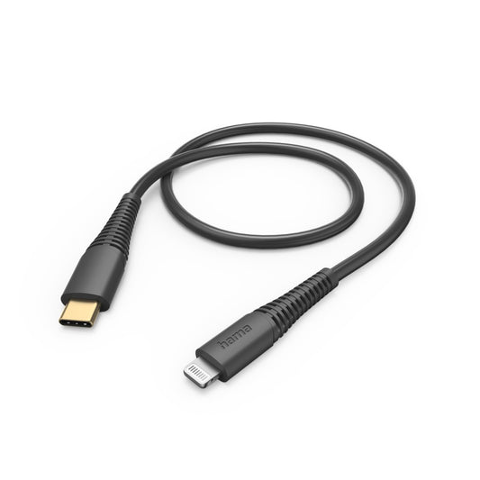 Hama 00201602 Зарядный кабель, USB-C — Lightning 1,5м черный