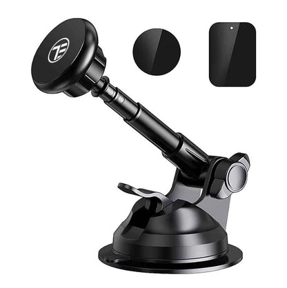 Magnetic phone holder with adjustable suction cup, Tellur MUM, black