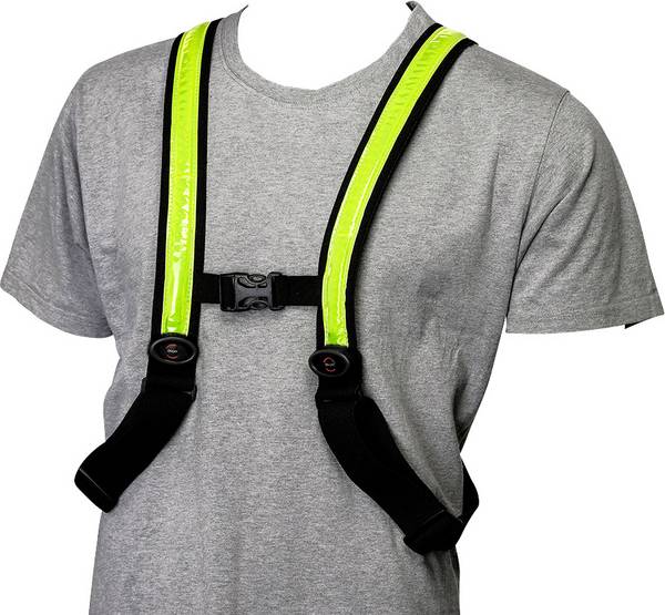 LED vest with bright diodes, Easypix StreetGlow L/XL