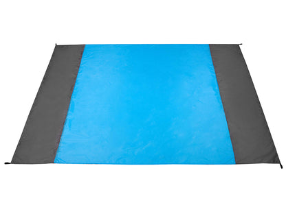 XXL beach rug Tracer 46972 - 200x210 cm, blue