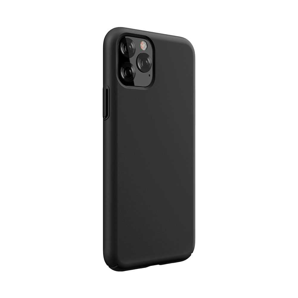 Silicone Protective Cover for iPhone 12 Pro Max, Devia Nature, Black 