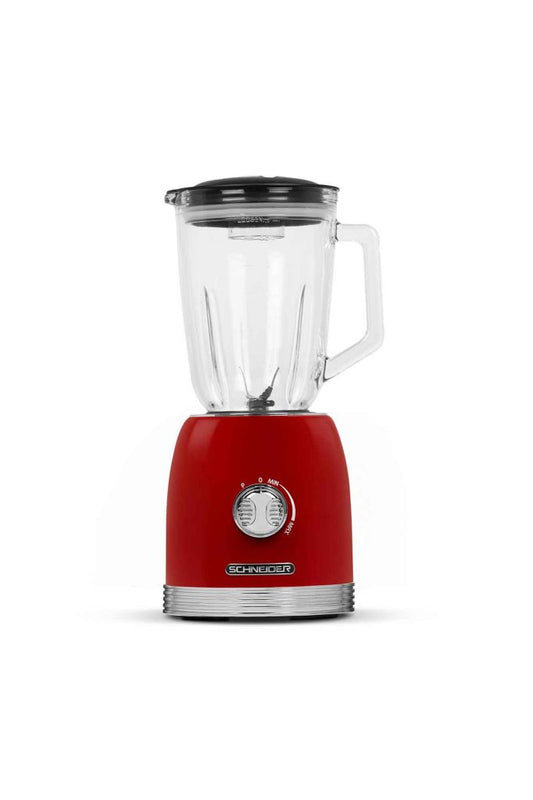 Powerful blender with glass bowl, Schneider SCBL15R