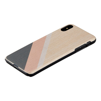 iPhone XS Max cover pink black, MAN&amp;WOOD