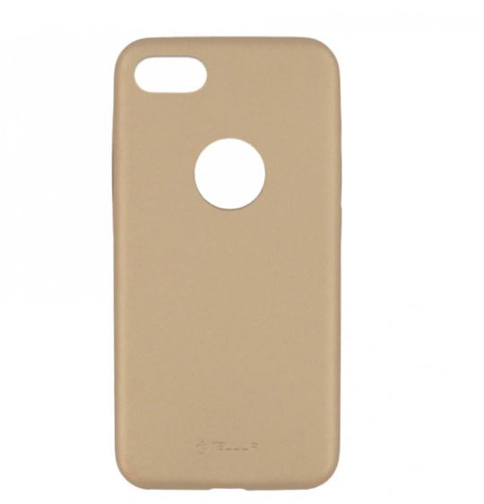 iPhone 8 Gold Synthetic Leather Cover Tellur