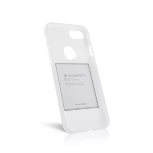 Samsung S8 Soft Silicone Case White Mercury