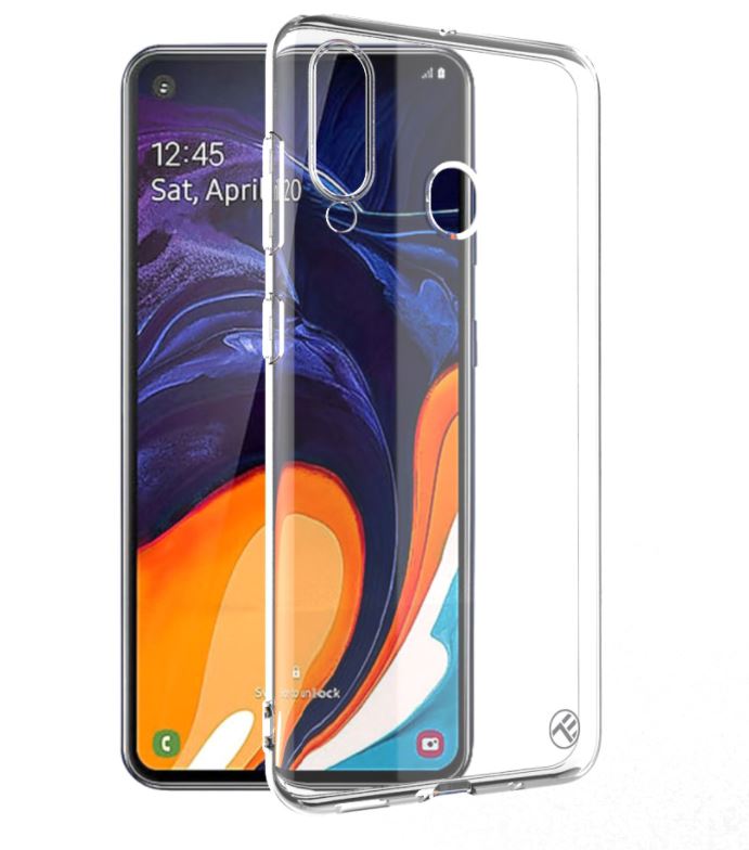 Silikona pārsegs TPU Premium Samsung Galaxy A60, caurspīdīgs