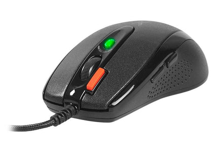 Computer mouse with pad, 7 buttons, USB, A4Tech X-7120 Black