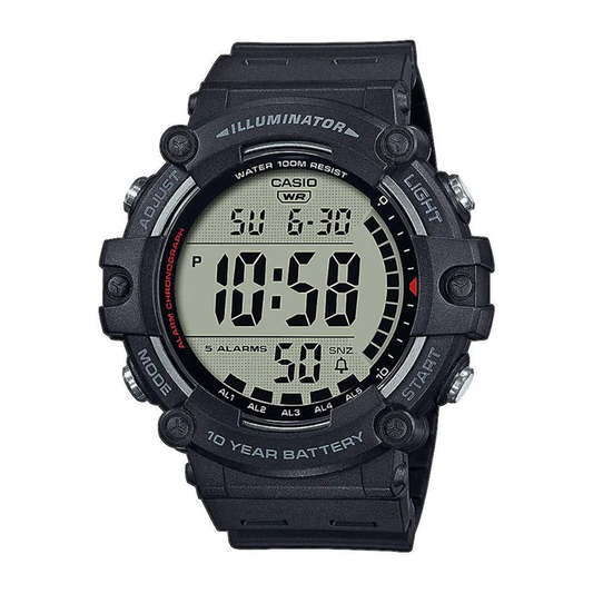 CASIO Collection Digital Mens Watch AE-1500WH-1AVEF Black