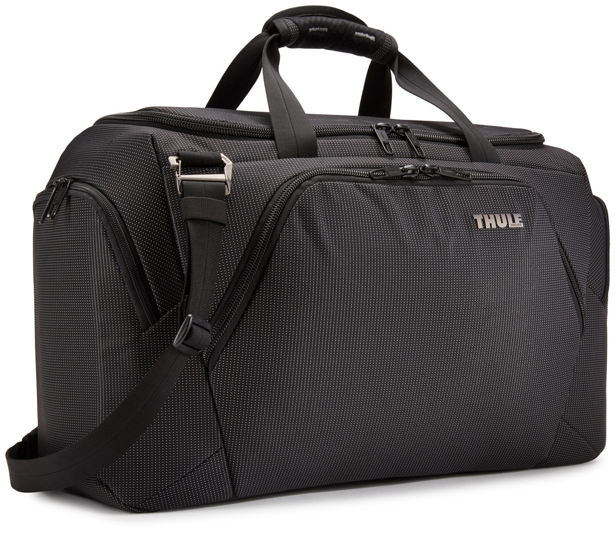 Black Duffel Travel Bag Thule Crossover 2 44L C2CD-44