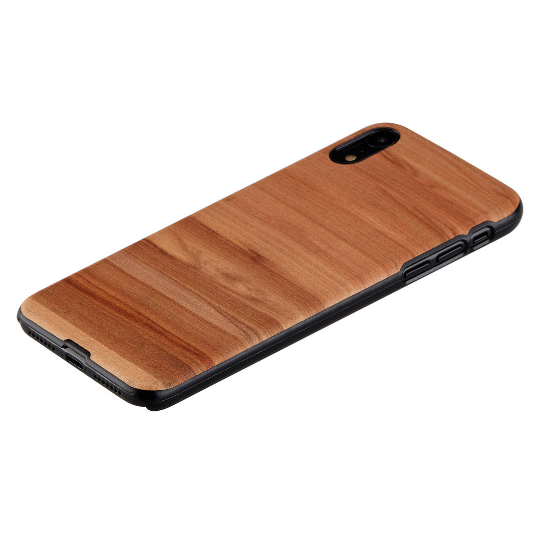 Viedtālruņa vāciņš iPhone XR dabīgais koks MAN&WOOD