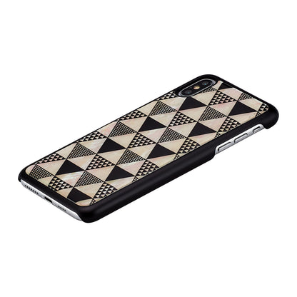 iPhone XS Max Smartphone Case, Black Pyramid Design, iKins