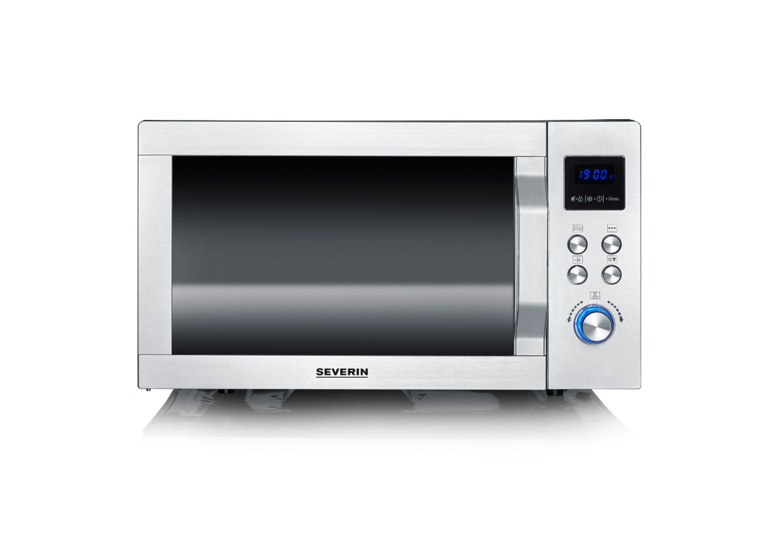 Innovative microwave oven with ceramic bottom Severin MW 7777