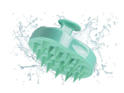 Scalp massage brush with silicone bristles, Beper C301ABE002