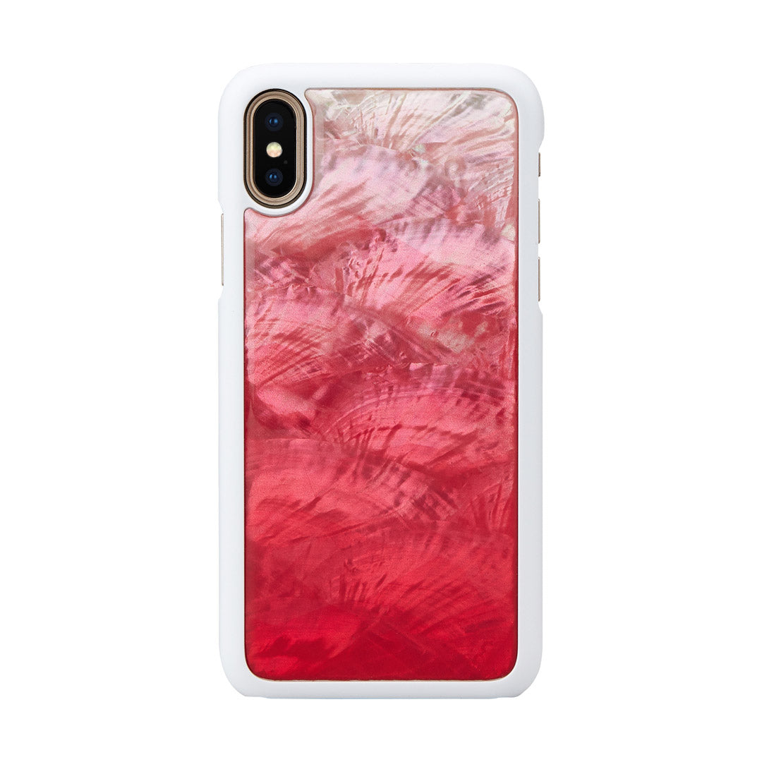 Viedtālruņa maciņš iPhone XS/S perlamutra rozā