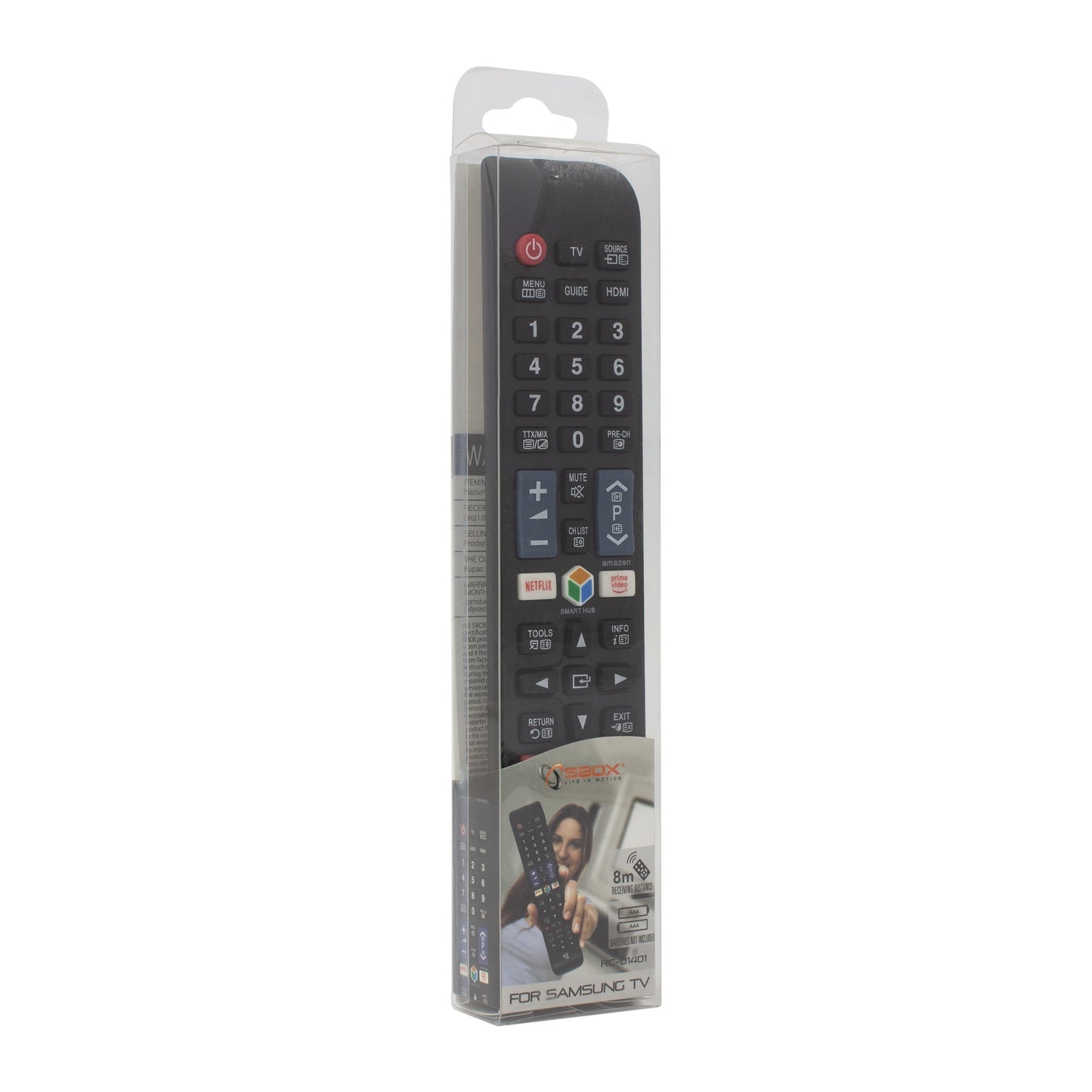 Remote control for Samsung TVs Sbox RC-01401