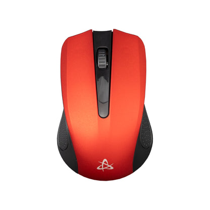 Wireless Computer Mouse, Optical, Red - Sbox WM-109