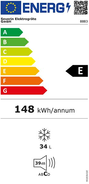 Saldētava ar 4 zvaigžņu vērtējumu - Severin GB 8883