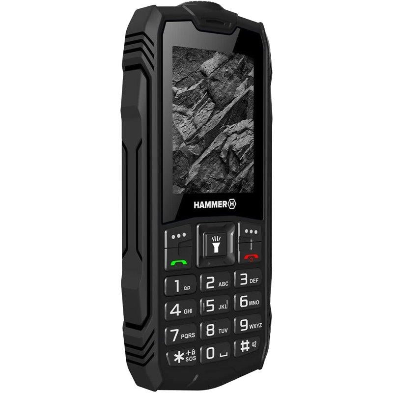 Mobile phone with DualSIM function, MyPhone Hammer Rock Dual Black