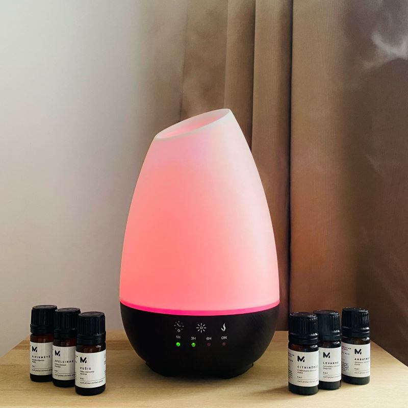 Essential Oil Diffuser with LED Lights, MiniMu 500ml