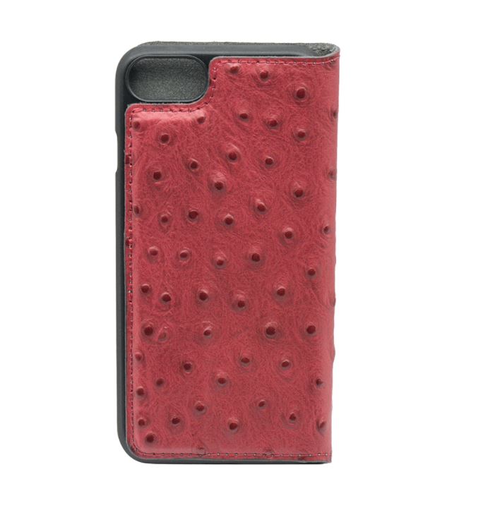 iPhone 7 cover made of genuine leather, red, Tellur