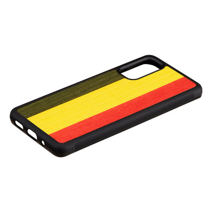 Galaxy S20 Wooden Case Reggae Black - MAN&amp;WOOD