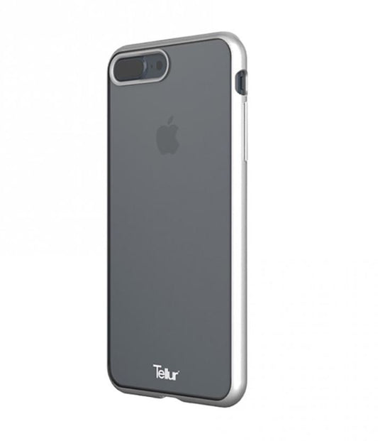 Серебряный защитный чехол для iPhone 7 Plus с премиум-флюидом Fusion от Tellur