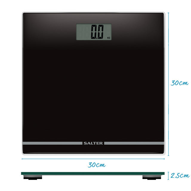 Digital bathroom scale with large LCD screen, Salter 9205 BK3RCEU16