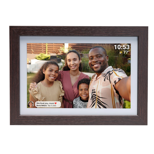 Smart photo frame with IPS screen and Wi-Fi, Denver PFF-1042DW MK2